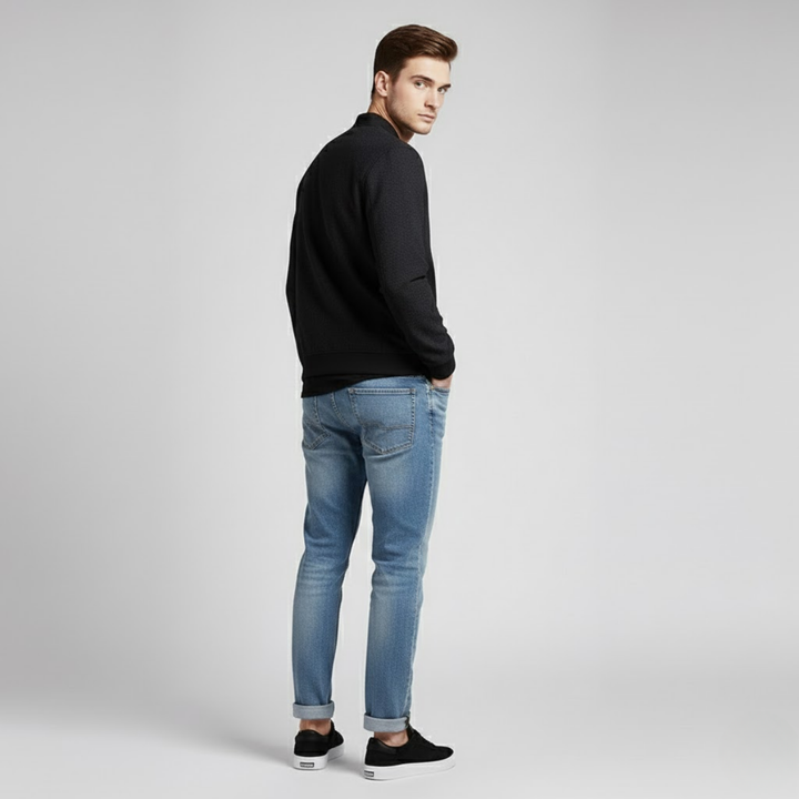 AURELLA | Men’s Faux-Leather Sneakers – Casual Shoes