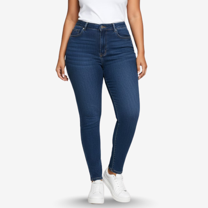AURELLA | Women’s Cotton-Stretch Jeans – Slim Fit