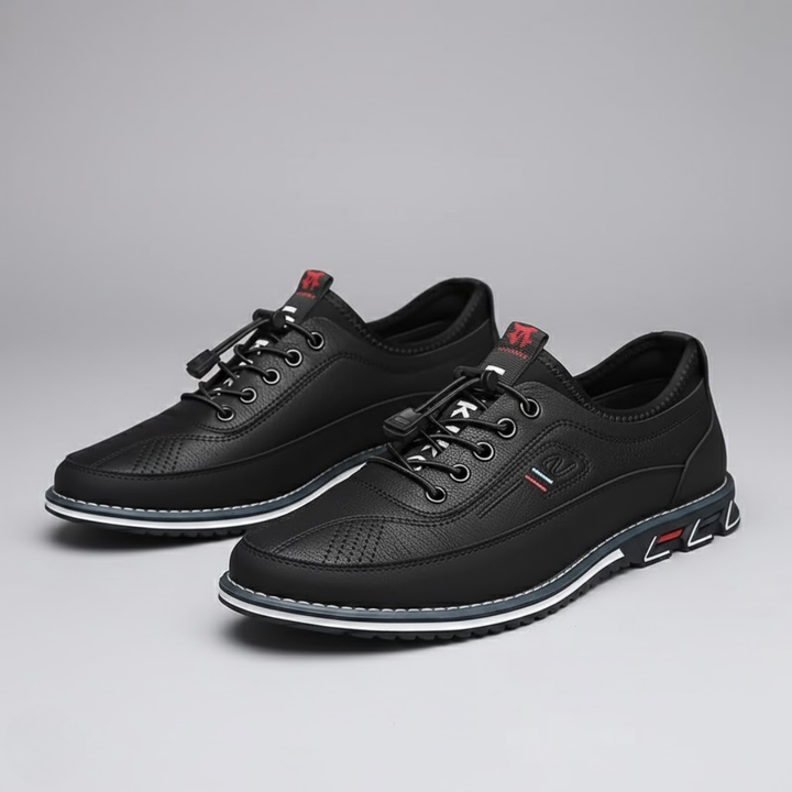 AURELLA | Men’s Faux-Leather Slip-On Loafers – Soft Faux-Fur Lined