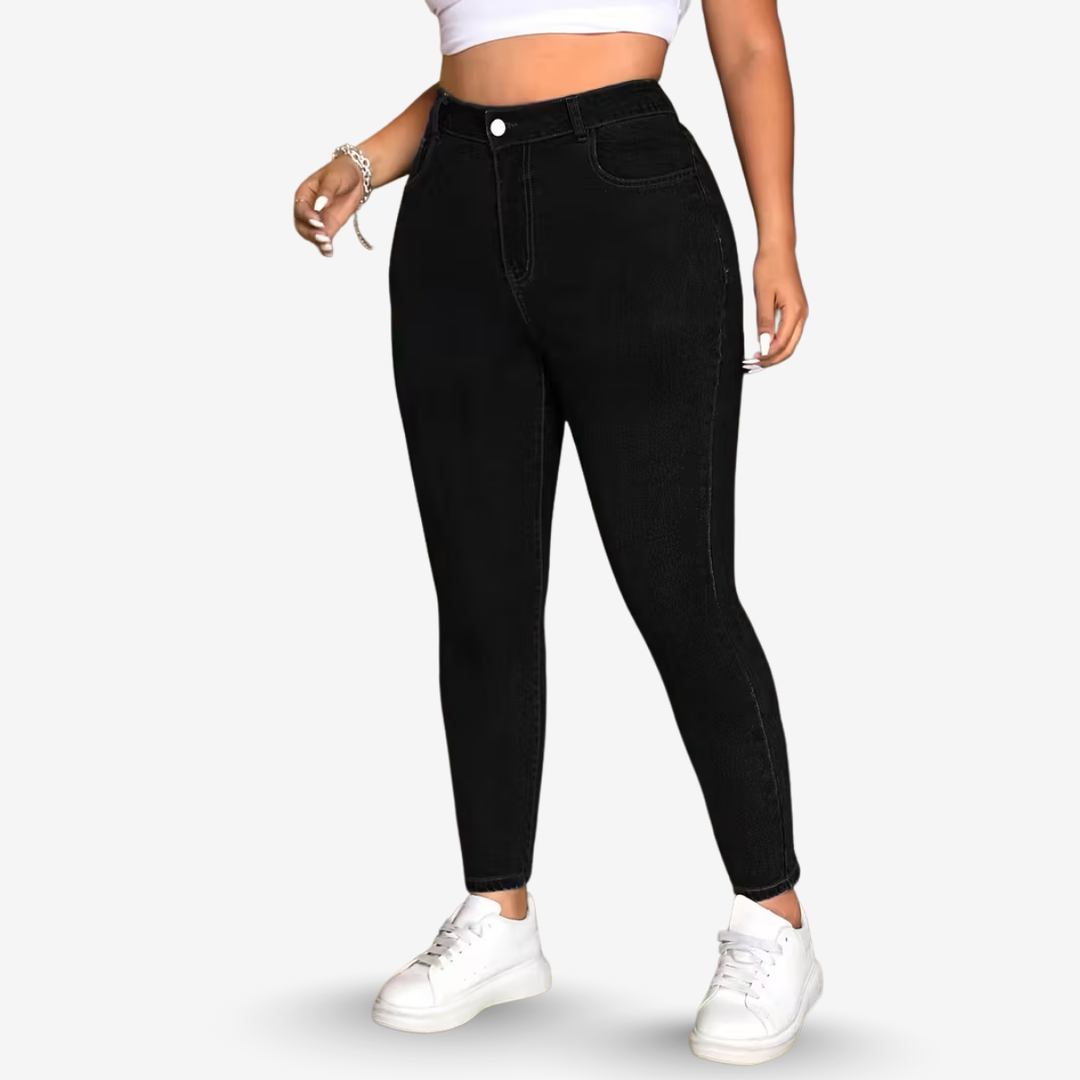 AURELLA | Women’s Cotton-Stretch Jeans – Slim Fit