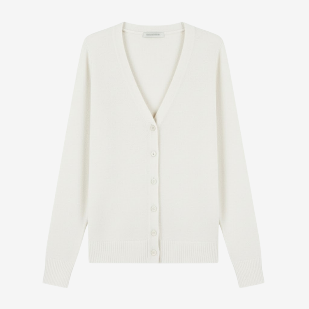 AURELLA | Women’s Viscose V-Neck Cardigan – Button-Front Top