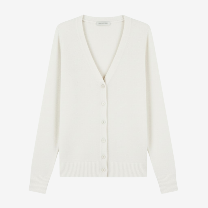 AURELLA | Women’s Viscose V-Neck Cardigan – Button-Front Top