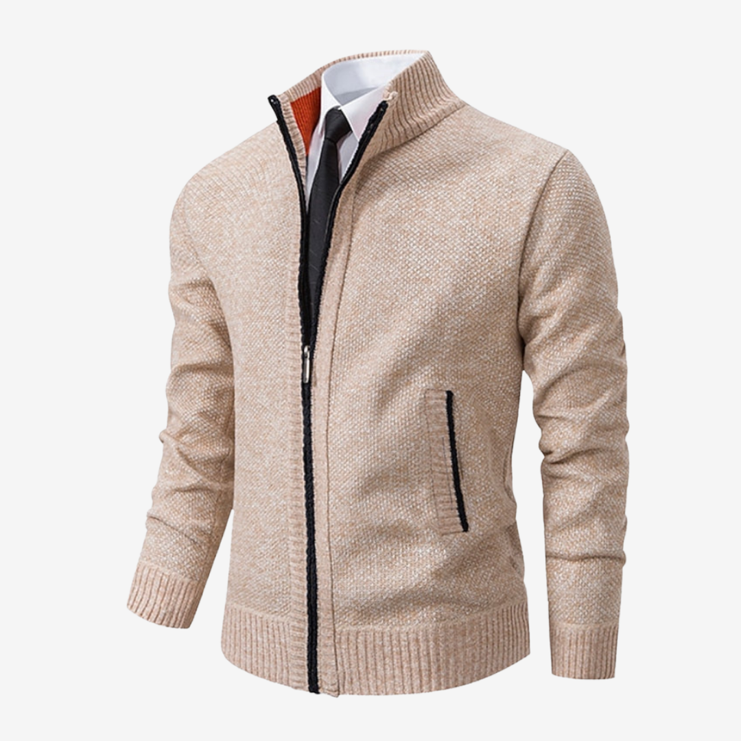 AURELLA | Men’s Cotton-Knit Sweater – Modern Pullover