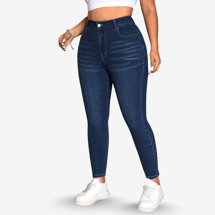 AURELLA | Women’s Cotton-Stretch Jeans – Slim Fit