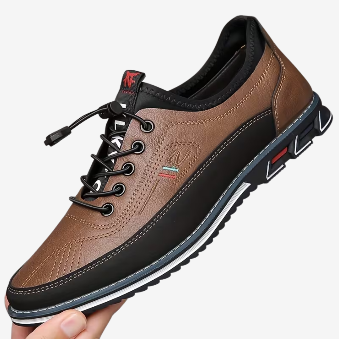 AURELLA | Men’s Faux-Leather Slip-On Loafers – Soft Faux-Fur Lined