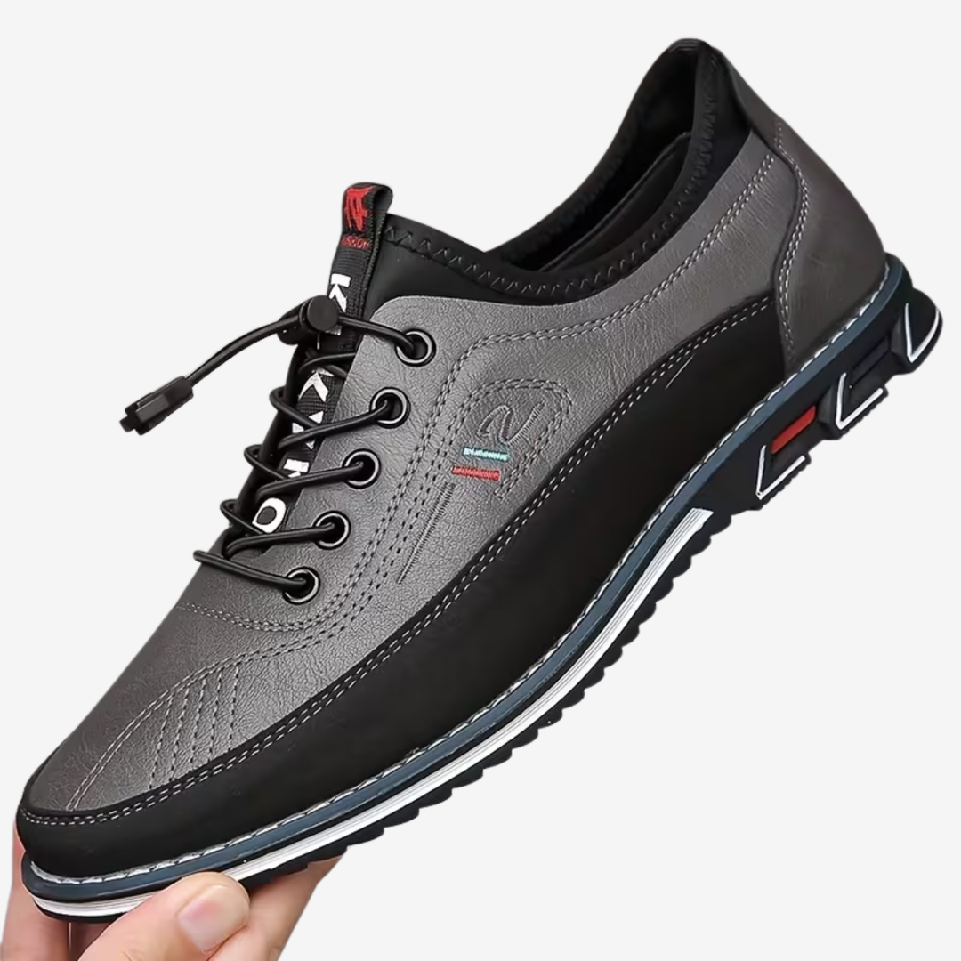 AURELLA | Men’s Faux-Leather Slip-On Loafers – Soft Faux-Fur Lined