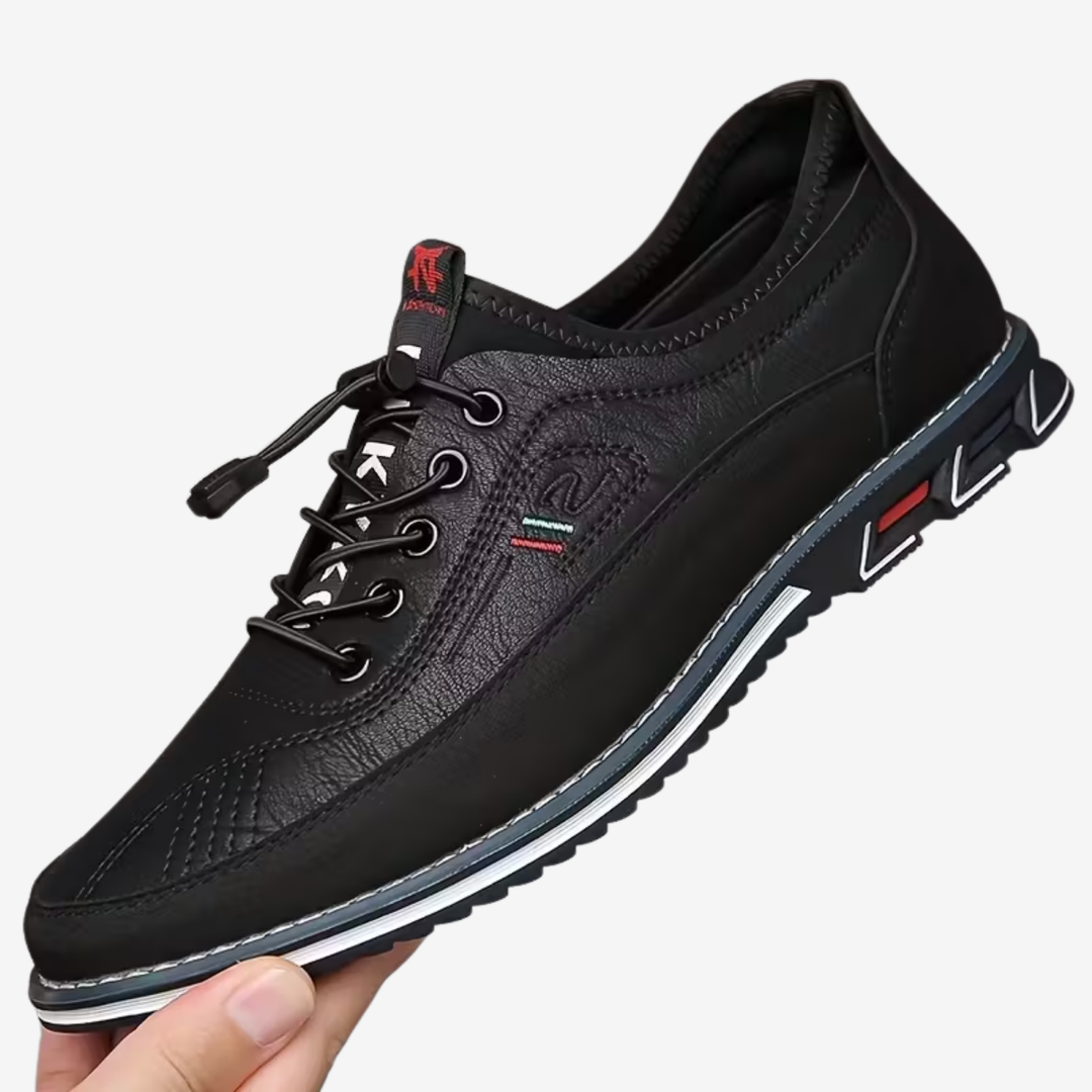 AURELLA | Men’s Faux-Leather Slip-On Loafers – Soft Faux-Fur Lined