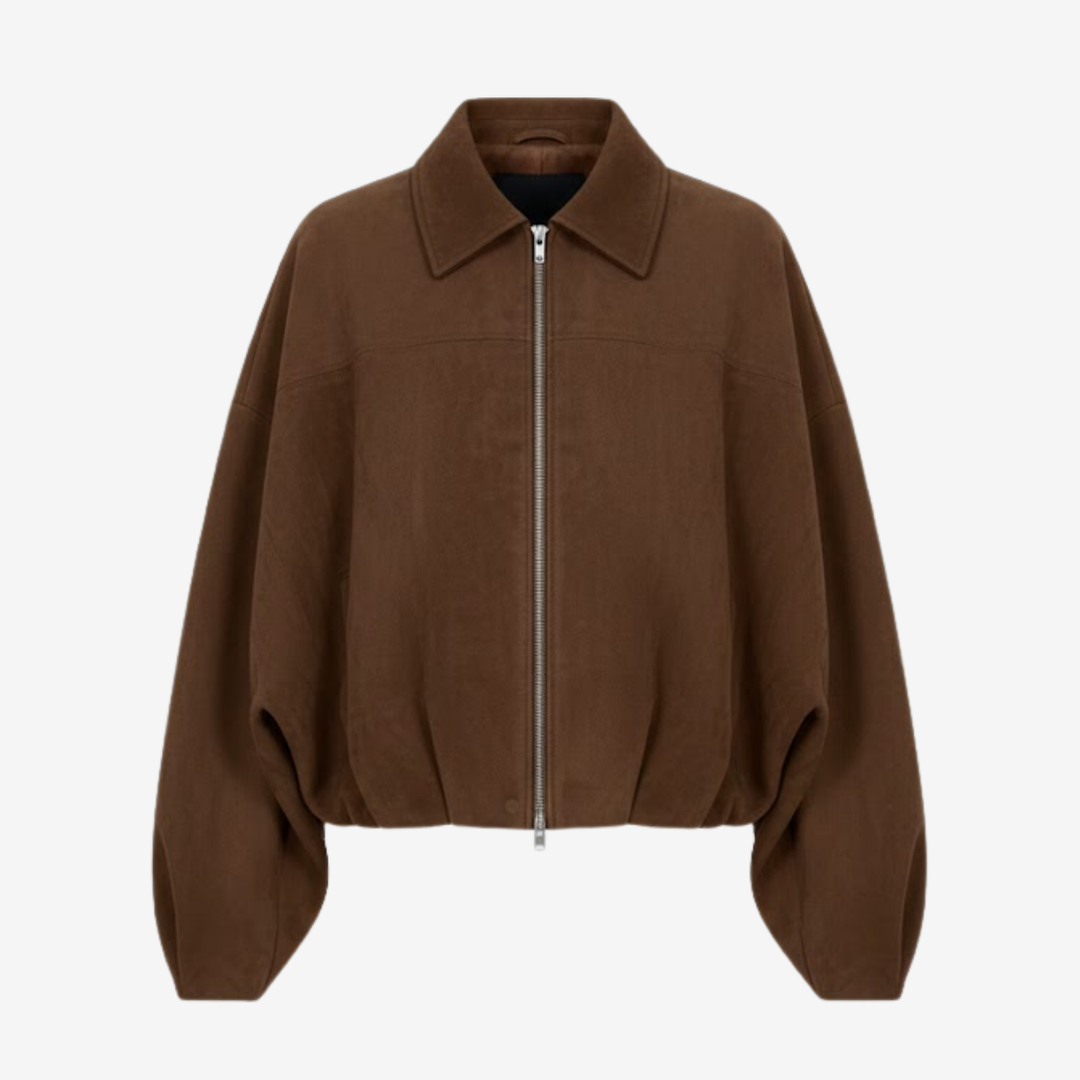 AURELLA | Women’s Vintage Faux Suede Jacket – Casual Outerwear