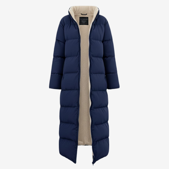 AURELLA | Women’s Elegant Fleece Puffer Coat – Windproof Warmth